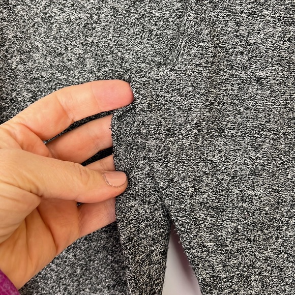 J. JILL women’s smooth fit slim leg heathered black leggings pants L - Picture 5 of 8